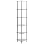 Estantería 6 niveles vidrio templado transparente 30x30x160 cm de vidaXL, Librerías y estanterías - Ref: Foro24-249517, Preci...