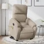 Sillón reclinable de masaje elevable tela microfibra gris taupe de , Sillones - Ref: Foro24-3204936, Precio: 352,26 €, Descue...