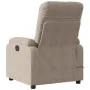 Sillón reclinable masaje eléctrico tela microfibra gris taupe de , Sillones - Ref: Foro24-3204922, Precio: 313,15 €, Descuent...