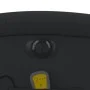 Sillón reclinable de masaje eléctrico cuero auténtico negro de , Sillones - Ref: Foro24-3204258, Precio: 356,87 €, Descuento: %