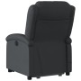 Sillón reclinable de masaje elevable cuero auténtico negro de , Sillones - Ref: Foro24-3204266, Precio: 380,00 €, Descuento: %