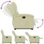 Cream-colored genuine leather lift-up recliner by , Armchairs - Ref: Foro24-3204264, Price: 392,96 €, Discount: %