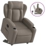 Sillón reclinable elevable tela gris taupe de , Sillones - Ref: Foro24-3204490, Precio: 310,70 €, Descuento: %