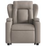 Sillón reclinable elevable tela gris taupe de , Sillones - Ref: Foro24-3204490, Precio: 310,70 €, Descuento: %