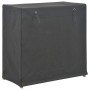 Mueble zapatero con funda de tela gris 79x40x80 cm de vidaXL, Zapateros y organizadores de calzado - Ref: Foro24-248195, Prec...