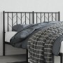 Cabecero de metal negro 135 cm de , Cabeceros y pies de cama - Ref: Foro24-374469, Precio: 33,53 €, Descuento: %