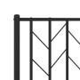 Cabecero de metal negro 135 cm de , Cabeceros y pies de cama - Ref: Foro24-374469, Precio: 33,53 €, Descuento: %