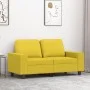 Light yellow 2-seater fabric sofa, 120 cm by , Sofas - Ref: Foro24-359388, Price: 244,36 €, Discount: %