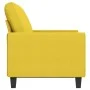 Light yellow 2-seater fabric sofa, 120 cm by , Sofas - Ref: Foro24-359388, Price: 244,36 €, Discount: %
