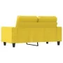 Light yellow 2-seater fabric sofa, 120 cm by , Sofas - Ref: Foro24-359388, Price: 244,36 €, Discount: %