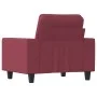 Roter Stoffsessel 60 cm von , Sofas - Ref: Foro24-359381, Preis: 158,62 €, Rabatt: %