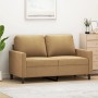 Sofá de 2 plazas terciopelo marrón 120 cm de , Sofás - Ref: Foro24-359196, Precio: 192,77 €, Descuento: %