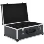 Case for 60 CDs aluminum and black ABS by vidaXL, CD/DVD organizers and boxes - Ref: Foro24-91857, Price: 50,98 €, Discount: %
