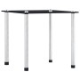 Mesas apilables 3 unidades vidrio templado negro de vidaXL, Mesas auxiliares - Ref: Foro24-249527, Precio: 47,23 €, Descuento: %
