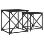 Mesas de centro apilables 2 piezas madera de ingeniería negro de , Mesas de centro - Ref: Foro24-838943, Precio: 50,74 €, Des...
