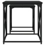 Mesas de centro apilables 2 piezas madera de ingeniería negro de , Mesas de centro - Ref: Foro24-838943, Precio: 50,74 €, Des...