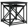 Mesas de centro apilables 2 piezas madera de ingeniería negro de , Mesas de centro - Ref: Foro24-838943, Precio: 50,74 €, Des...