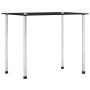 Mesas apilables 3 unidades vidrio templado negro de vidaXL, Mesas auxiliares - Ref: Foro24-249527, Precio: 47,23 €, Descuento: %