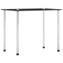Mesas apilables 3 unidades vidrio templado negro de vidaXL, Mesas auxiliares - Ref: Foro24-249527, Precio: 46,28 €, Descuento: %