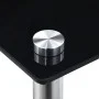 Stackable tables, 3 units, black tempered glass by vidaXL, Side tables - Ref: Foro24-249527, Price: 46,28 €, Discount: %