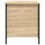 Sonoma Aufbewahrungsbank aus Eichenholz 80x42,5x50 cm von , Bänke für Hallen und Lager - Ref: Foro24-839014, Preis: 78,29 €, ...