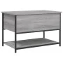 Sonoma gray engineered wood storage bench 70x42.5x47 cm by , Benches for halls and storage - Ref: Foro24-839021, Price: 55,04...