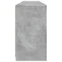 Aparador con luces LED gris hormigón 164x37x67 cm de , Aparadores - Ref: Foro24-3209054, Precio: 217,36 €, Descuento: %