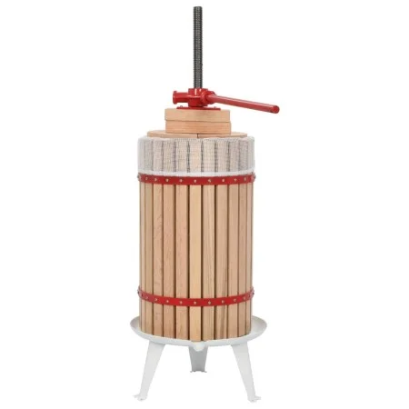 Prensa de vino y fruta con paño de tela 30 L madera de roble de vidaXL, Producción de vino - Ref: Foro24-144745, Precio: 157,...