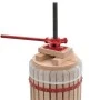 Prensa de vino y fruta con paño de tela 30 L madera de roble de vidaXL, Producción de vino - Ref: Foro24-144745, Precio: 157,...