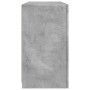Aparador con luces LED gris hormigón 123x37x67 cm de , Aparadores - Ref: Foro24-3209082, Precio: 167,36 €, Descuento: %