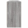 Aparador con luces LED gris Sonoma 163x37x67 cm de , Aparadores - Ref: Foro24-3209077, Precio: 188,18 €, Descuento: %