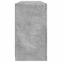 Aparador con luces LED gris hormigón 163x37x67 cm de , Aparadores - Ref: Foro24-3209075, Precio: 181,29 €, Descuento: %