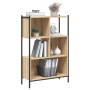 Estantería madera de ingeniería roble Sonoma 72x28x109 cm de , Librerías y estanterías - Ref: Foro24-838884, Precio: 61,95 €,...
