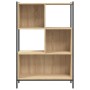 Estantería madera de ingeniería roble Sonoma 72x28x109 cm de , Librerías y estanterías - Ref: Foro24-838884, Precio: 61,95 €,...