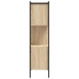 Estantería madera de ingeniería roble Sonoma 72x28x109 cm de , Librerías y estanterías - Ref: Foro24-838884, Precio: 61,95 €,...
