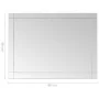 Espejo de pared vidrio 60x40 cm de vidaXL, Espejos - Ref: Foro24-249531, Precio: 37,61 €, Descuento: %