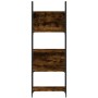 Librería de 5 estantes madera roble ahumado 60,5x24x166,5 cm de , Librerías y estanterías - Ref: Foro24-838865, Precio: 51,36...