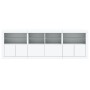 Aparador con luces LED blanco 202x37x67 cm de , Aparadores - Ref: Foro24-3209009, Precio: 238,88 €, Descuento: %