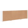 Aparador con luces LED blanco 202x37x67 cm de , Aparadores - Ref: Foro24-3209009, Precio: 238,88 €, Descuento: %