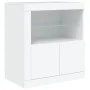 Aparador con luces LED blanco 181,5x37x67 cm de , Aparadores - Ref: Foro24-3209037, Precio: 228,42 €, Descuento: %