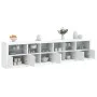 Aparador con luces LED blanco 283x37x67 cm de , Aparadores - Ref: Foro24-3209016, Precio: 298,81 €, Descuento: %