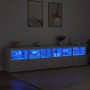 Aparador con luces LED blanco 283x37x67 cm de , Aparadores - Ref: Foro24-3209016, Precio: 308,34 €, Descuento: %