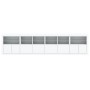 Aparador con luces LED blanco 283x37x67 cm de , Aparadores - Ref: Foro24-3209016, Precio: 308,34 €, Descuento: %