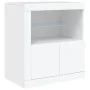 Aparador con luces LED blanco 283x37x67 cm de , Aparadores - Ref: Foro24-3209016, Precio: 298,81 €, Descuento: %