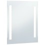 Espejo de pared de baño con LED 60x80 cm de vidaXL, Espejos - Ref: Foro24-144703, Precio: 111,86 €, Descuento: %