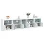 Sideboard mit weißen LED-Leuchten 283x37x67 cm von , Sideboards - Ref: Foro24-3209023, Preis: 384,85 €, Rabatt: %