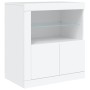 Aparador con luces LED blanco 283x37x67 cm de , Aparadores - Ref: Foro24-3209023, Precio: 376,04 €, Descuento: %