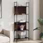 Librería de 5 estantes madera roble marrón 60,5x24x166,5 cm de , Librerías y estanterías - Ref: Foro24-838867, Precio: 52,66 ...