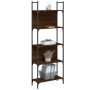 Librería de 5 estantes madera roble marrón 60,5x24x166,5 cm de , Librerías y estanterías - Ref: Foro24-838867, Precio: 52,66 ...