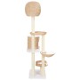 Rascador para gatos de hierba marina con poste de sisal de vidaXL, Mobiliario para gatos - Ref: Foro24-170734, Precio: 223,46...